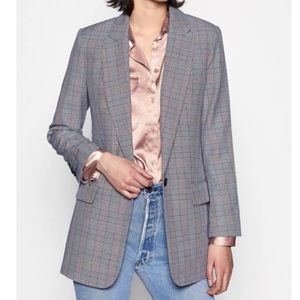 Equipment Jeanna Check Blazer